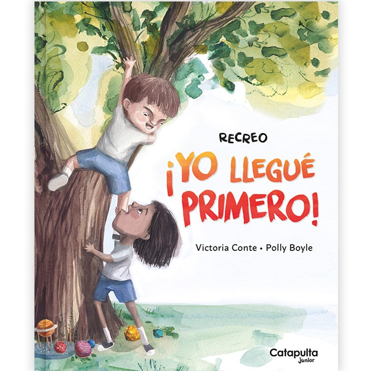 Yo llegué primero! Yo llegué primero!